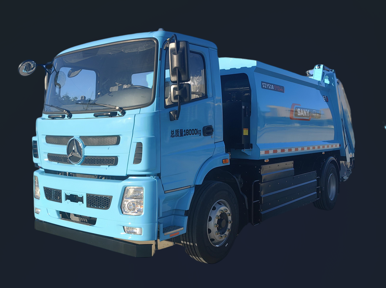 Sany SZYS18EY244 18T Electric Comprssion Garbage Truck - Sany Sanitation Equipment